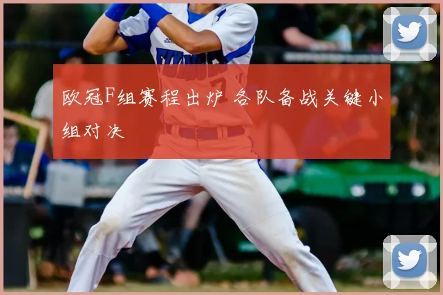 欧冠F组赛程出炉 各队备战关键小组对决